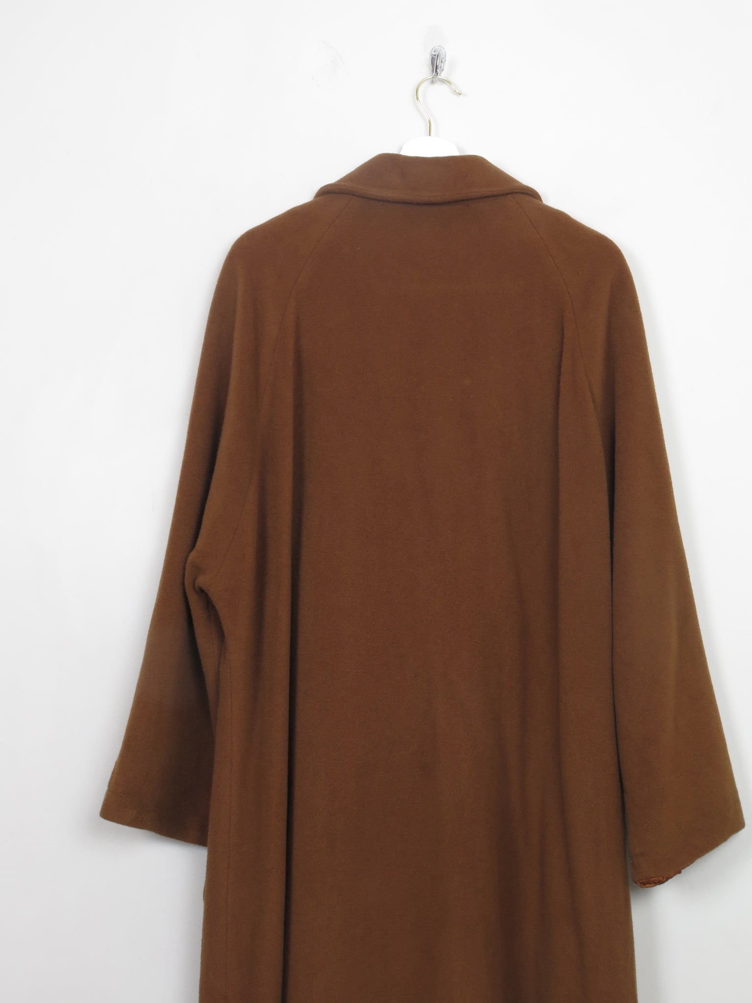 Women's Vintage Brown Wool Chinatown Coat M