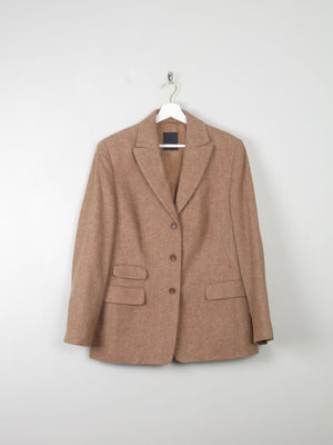 Women's Vintage  Light Tweed Jacket L - The Harlequin