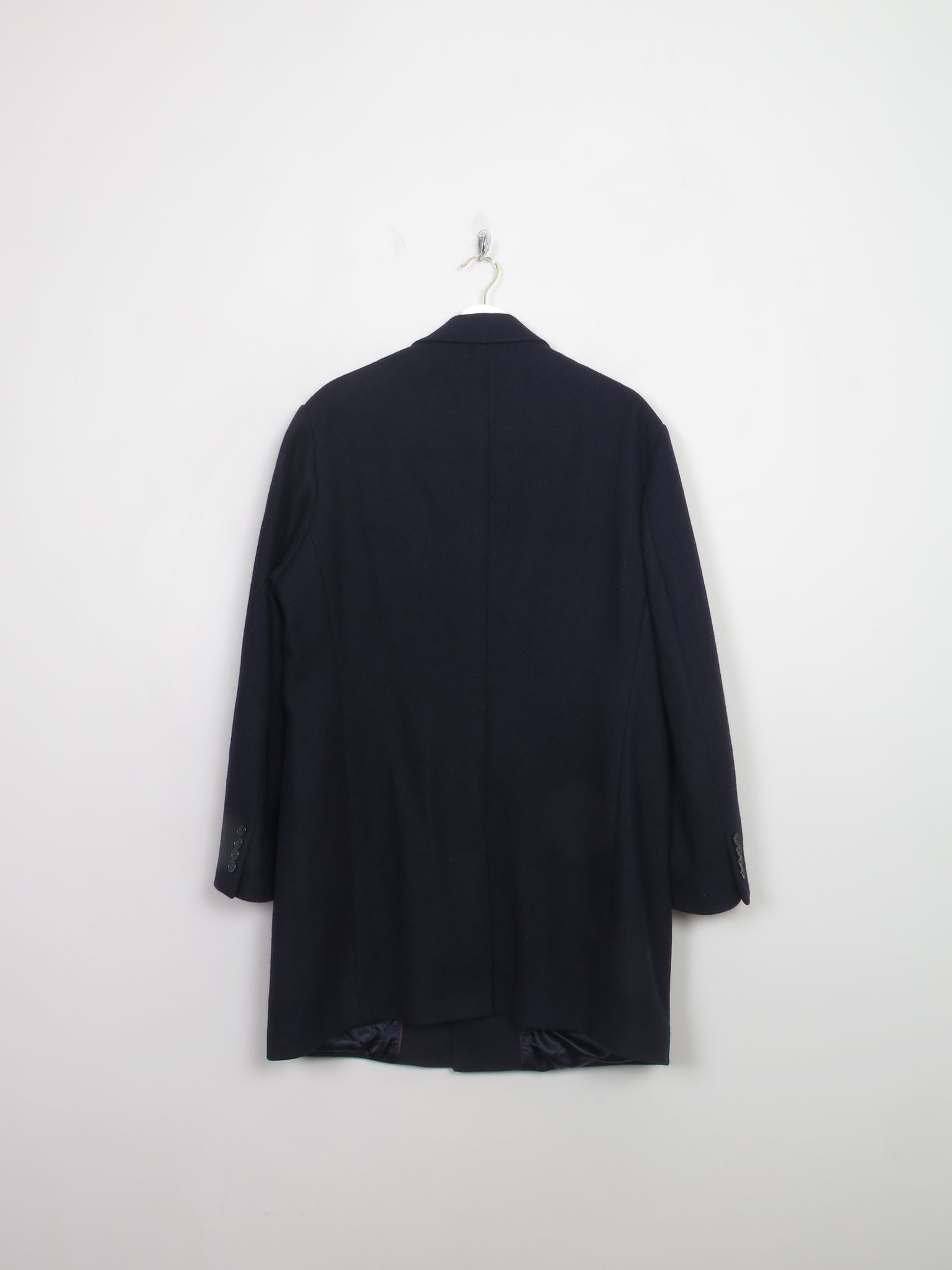 Men's Vintage Style Navy Short Coat 42 R