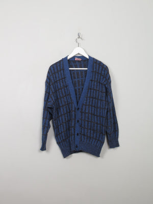 Men's Vintage Blue Cardigan S/M