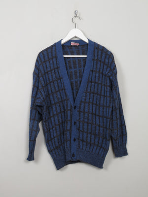 Men's Vintage Blue Cardigan S/M