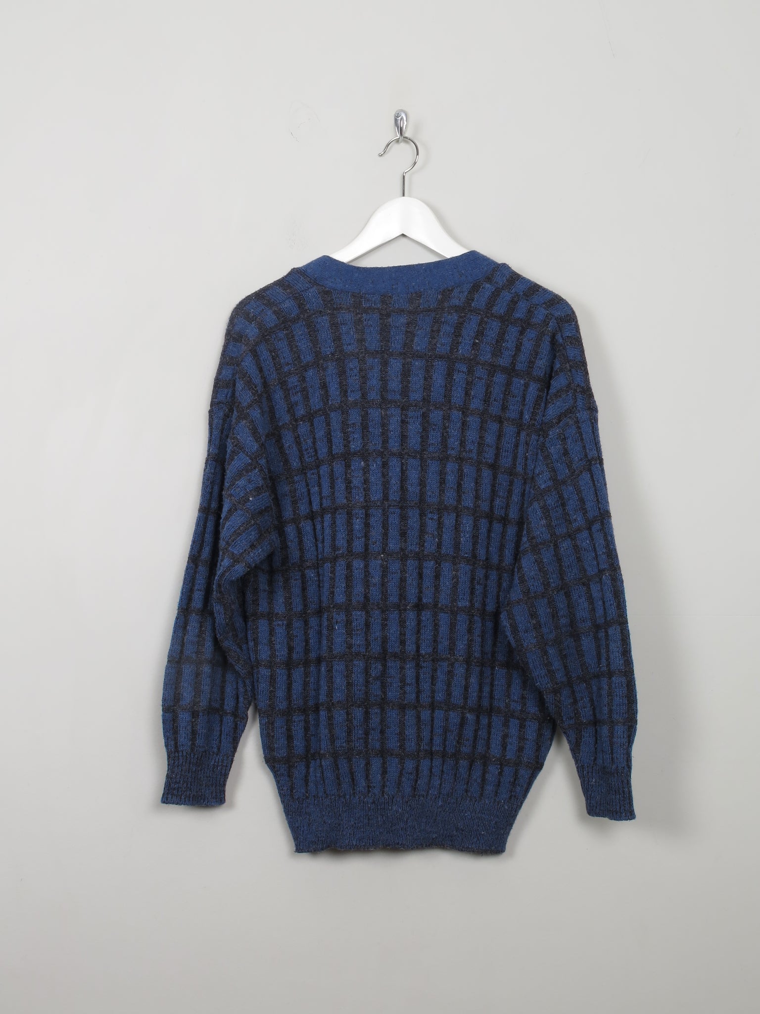 Men's Vintage Blue Cardigan S/M