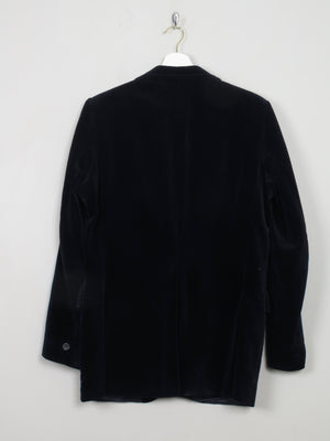 Men's Vintage Navy Velvet Jacket S/38