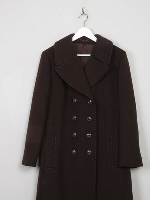 Women's Vintage Brown Coat L