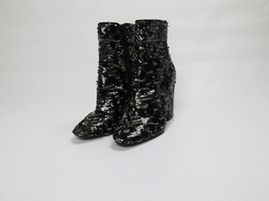Kendal & Kylie Sequin Boots UK 5 US 7 - The Harlequin