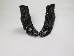 Kendal & Kylie Sequin Boots UK 5 US 7 - The Harlequin
