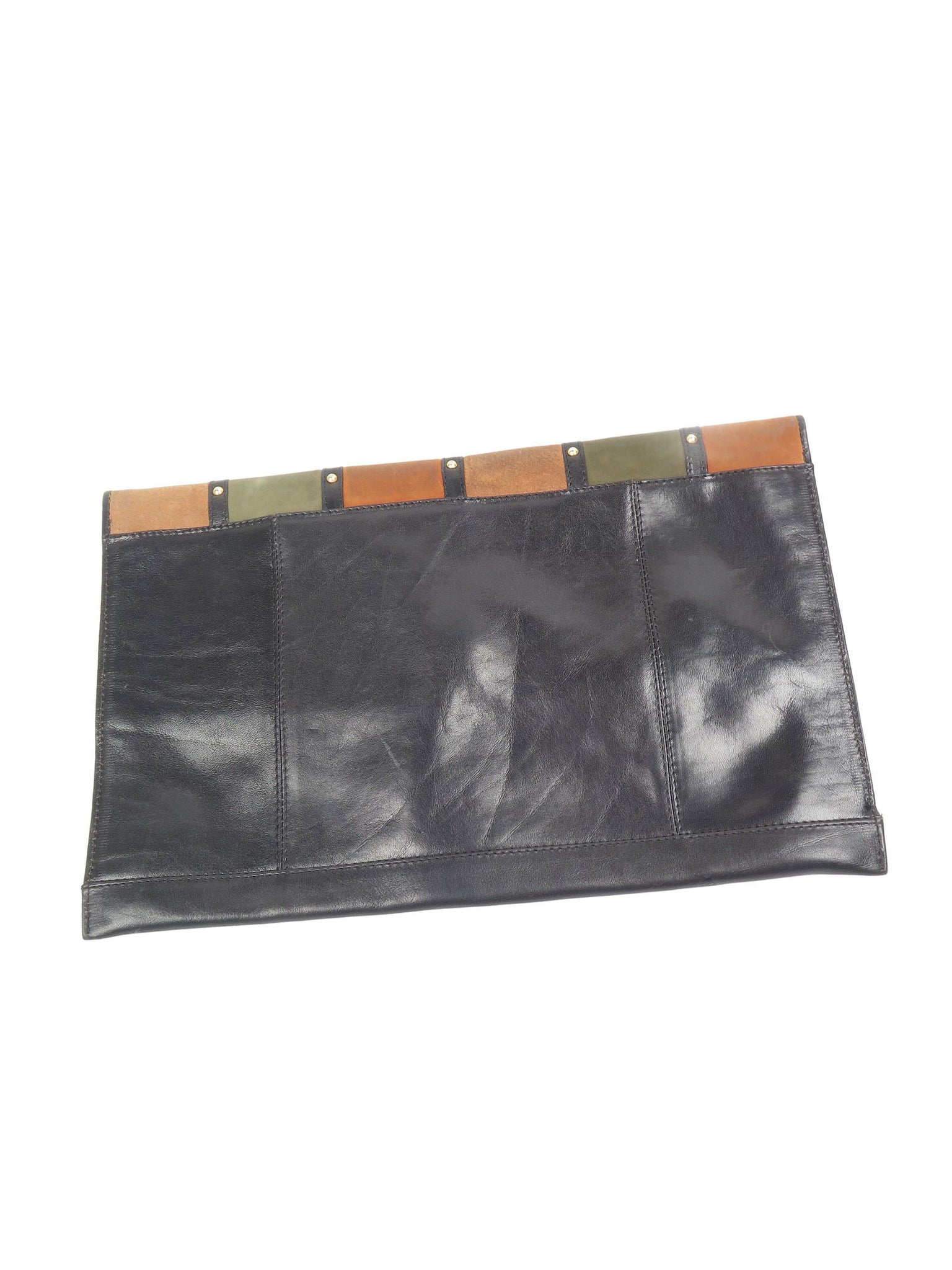 Large Clutch  Envelope Style Vintage Italian Albano  Unused Bag - The Harlequin
