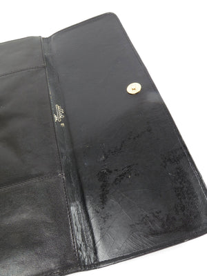 Large Clutch  Envelope Style Vintage Italian Albano  Unused Bag - The Harlequin