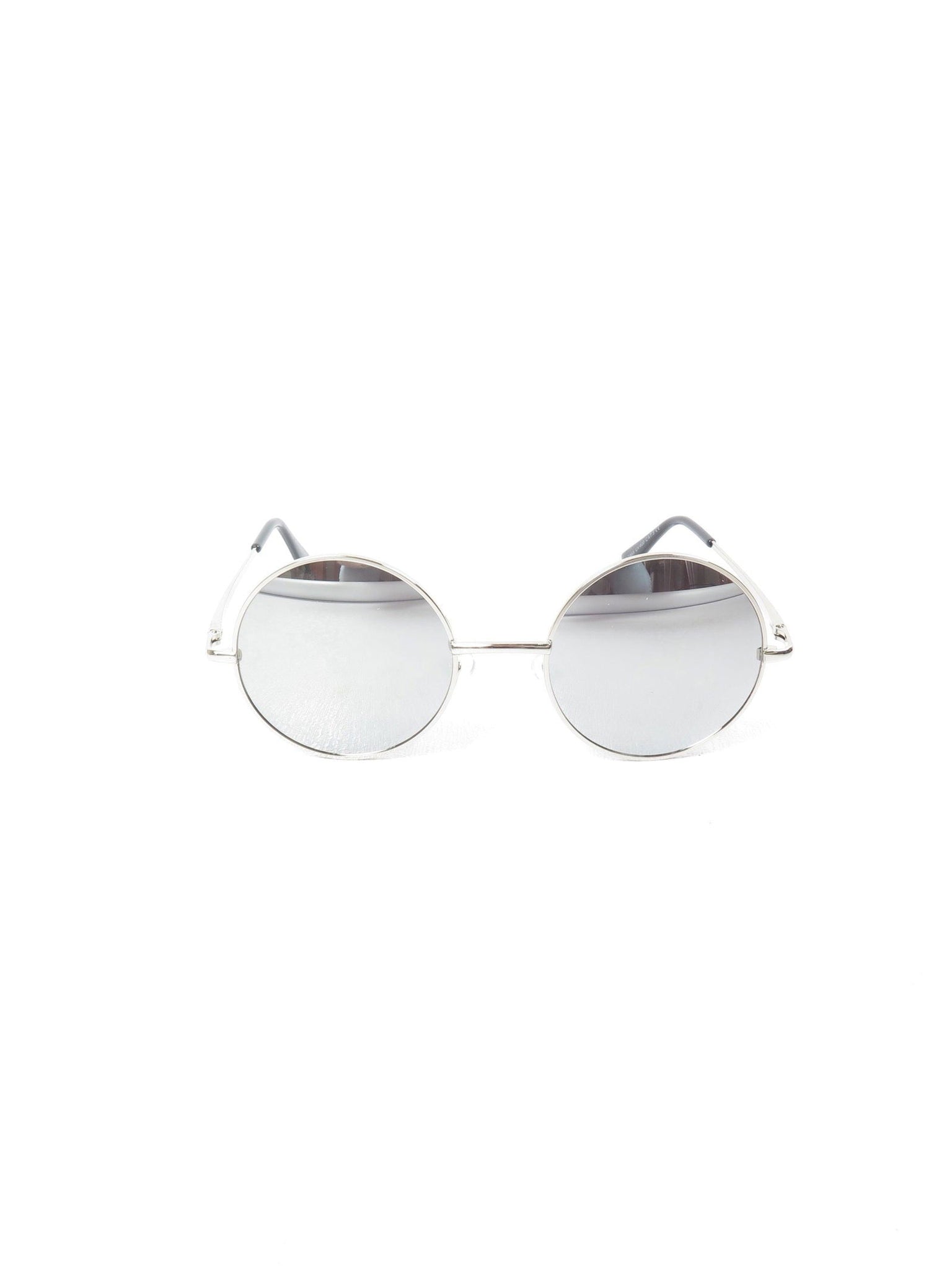 Lennon Round Mirrored Sunglasses With Different Coloured Lenses New - The Harlequin