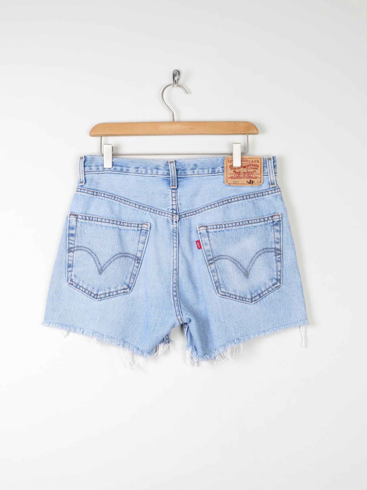 Levi’s Vintage Blue Denim Shorts 31W - The Harlequin