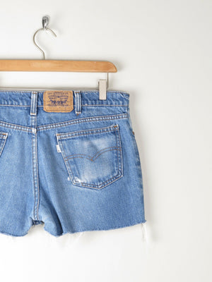 Levis Vintage Denim Shorts 33" - The Harlequin