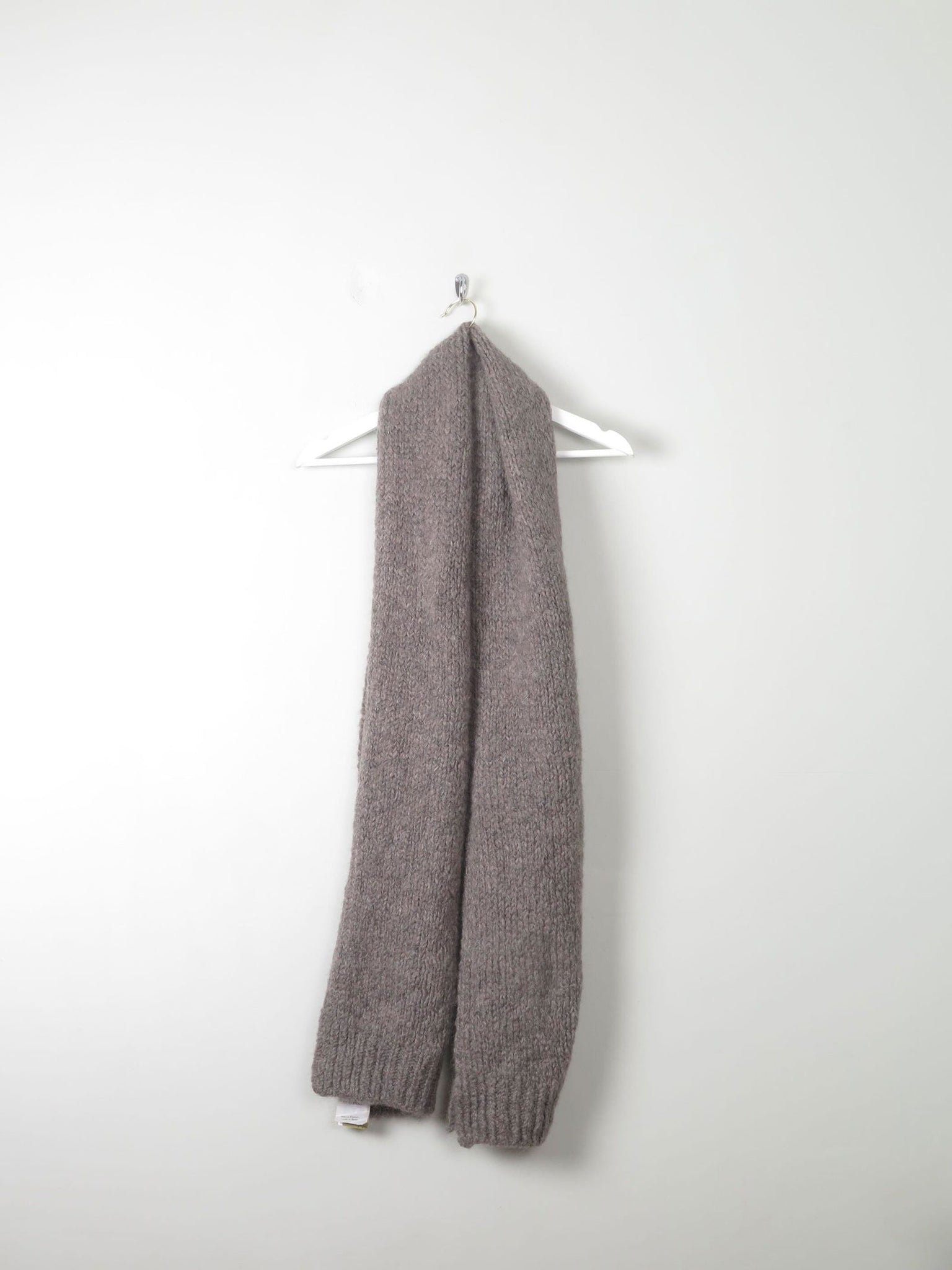 Long Mink Wool Scarf  New - The Harlequin