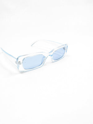 Lucy Low Vintage Style Rectangle Women's Sunglasses - The Harlequin