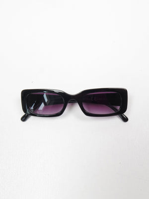 Lucy Low Vintage Style Rectangle Women's Sunglasses - The Harlequin