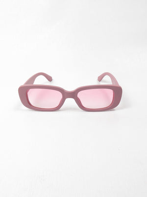 Lucy Low Vintage Style Rectangle Women's Sunglasses - The Harlequin