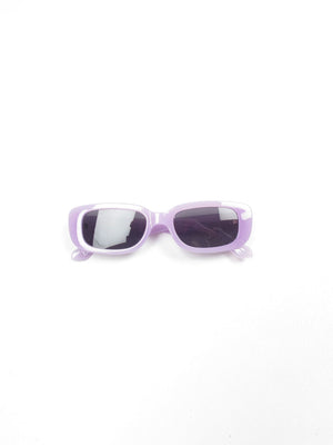 Lucy Low Vintage Style Rectangle Women's Sunglasses - The Harlequin