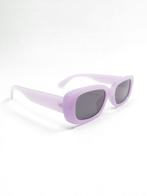 Lucy Low Vintage Style Rectangle Women's Sunglasses - The Harlequin