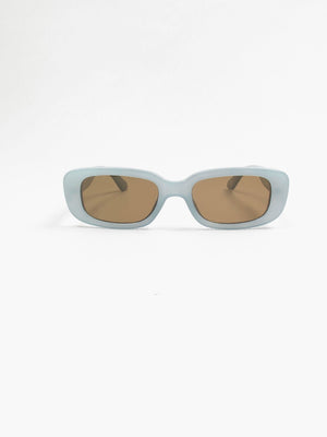 Lucy Low Vintage Style Rectangle Women's Sunglasses - The Harlequin