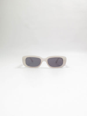 Lucy Low Vintage Style Rectangle Women's Sunglasses - The Harlequin