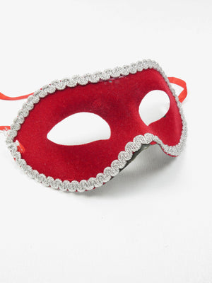 Masquerade Masks Velvet - The Harlequin