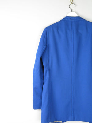 Men's 1970s Electric Blue Tailored Jacket 40" - The Harlequin