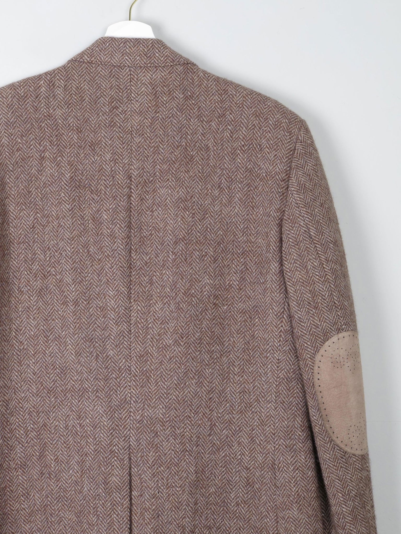 Men's 1970s Vintage Brown Tweed Jacket 38" - The Harlequin