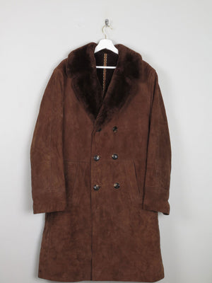 Men's 1970s Vintage Sheepskin Coat 44/ Large - The Harlequin