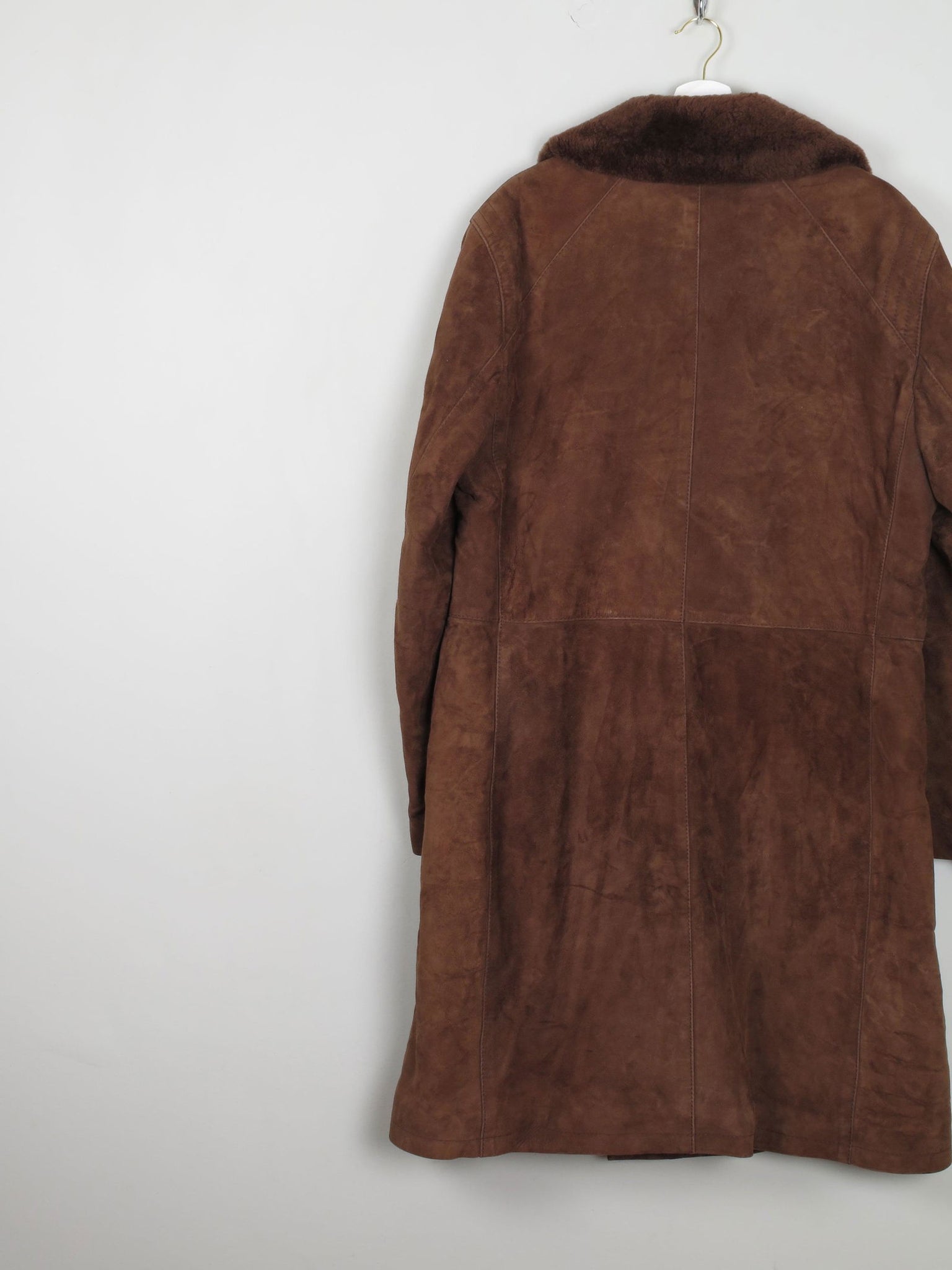 Men's 1970s Vintage Sheepskin Coat 44/ Large - The Harlequin
