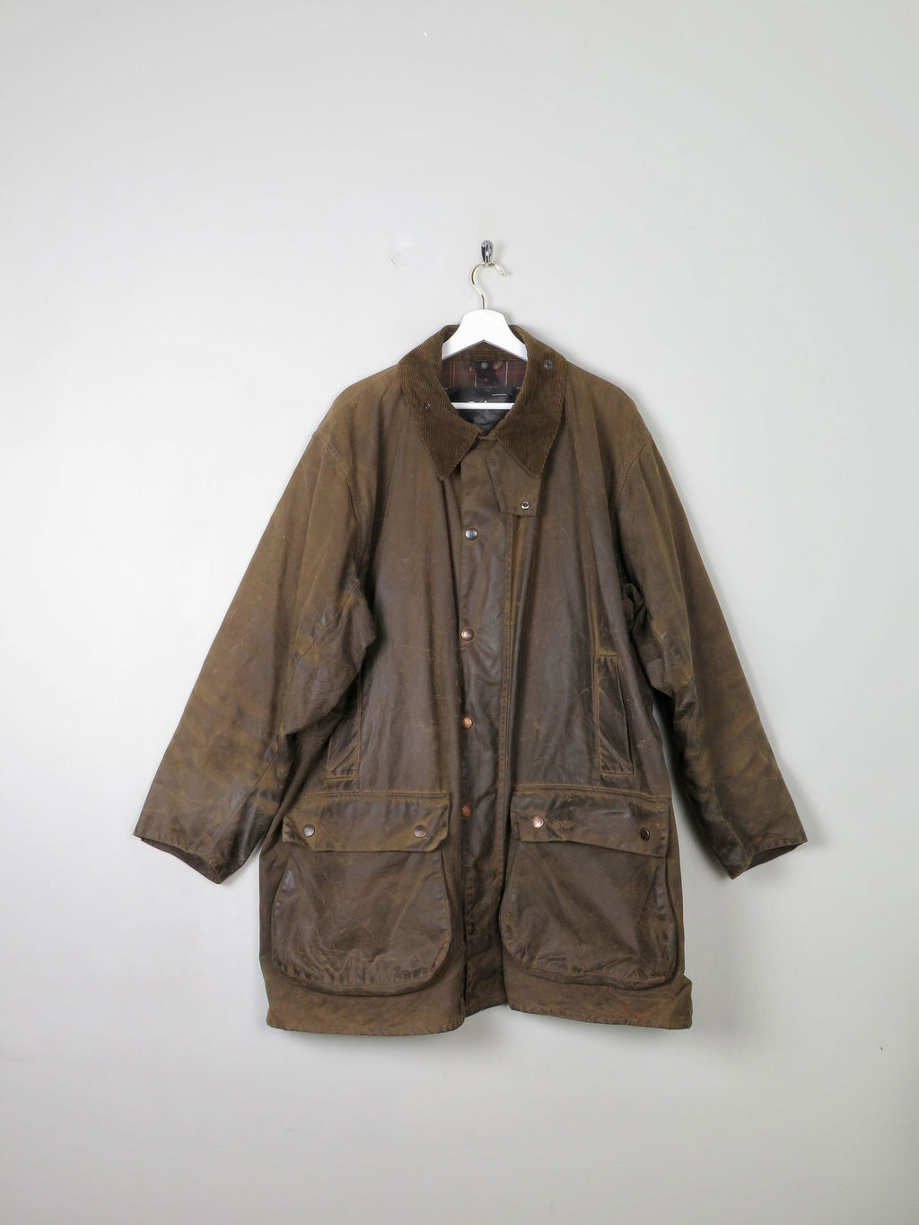 Men's Barbour Vintage Wax Jacket XXL - The Harlequin