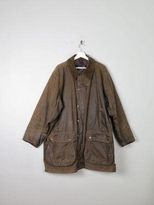 Men's Barbour Vintage Wax Jacket XXL - The Harlequin