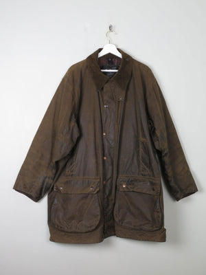 Men's Barbour Vintage Wax Jacket XXL - The Harlequin