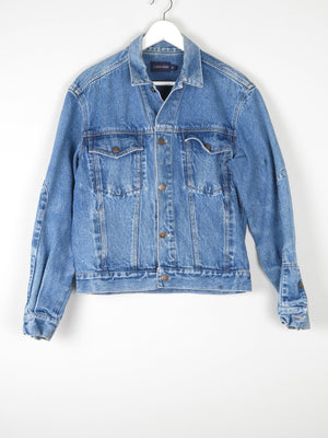 Men’s Blue Calvin Klein Vintage Denim Jacket S - The Harlequin