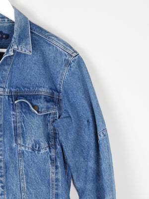 Men’s Blue Calvin Klein Vintage Denim Jacket S - The Harlequin