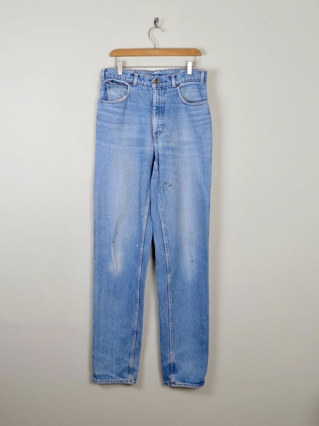 Men's Blue Denim Vintage Orange Tab Levi's Jeans 32"/36"L - The Harlequin