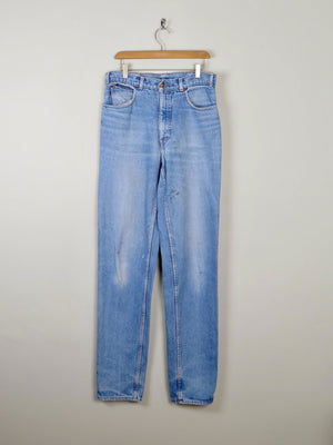 Men's Blue Denim Vintage Orange Tab Levi's Jeans 32"/36"L - The Harlequin