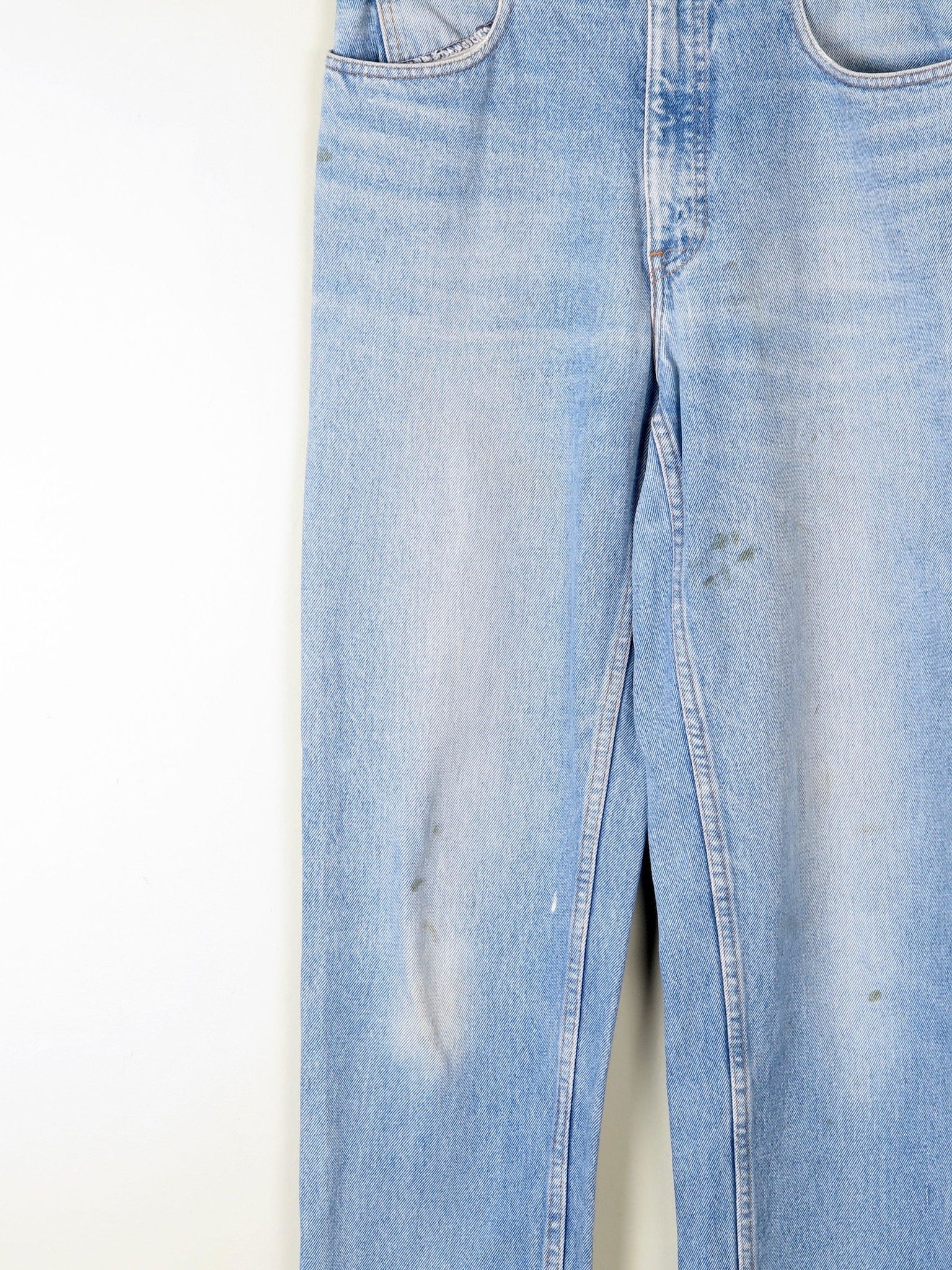 Men's Blue Denim Vintage Orange Tab Levi's Jeans 32"/36"L - The Harlequin