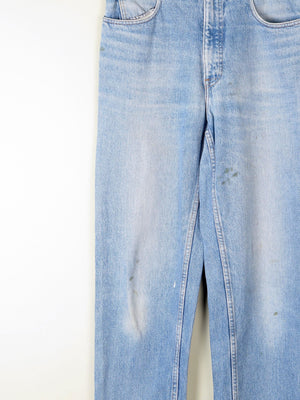 Men's Blue Denim Vintage Orange Tab Levi's Jeans 32"/36"L - The Harlequin