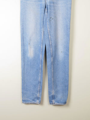 Men's Blue Denim Vintage Orange Tab Levi's Jeans 32"/36"L - The Harlequin