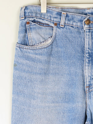 Men's Blue Denim Vintage Orange Tab Levi's Jeans 32"/36"L - The Harlequin