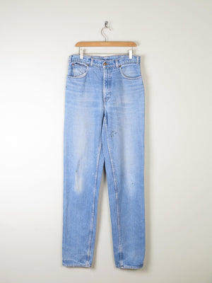 Men's Blue Denim Vintage Orange Tab Levi's Jeans 32"/36"L - The Harlequin