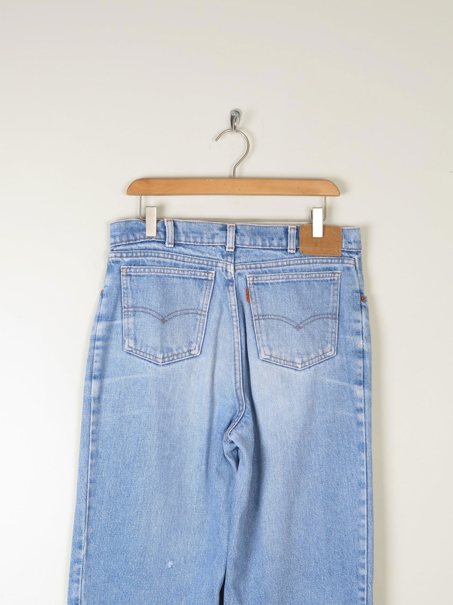 Men's Blue Denim Vintage Orange Tab Levi's Jeans 32"/36"L - The Harlequin