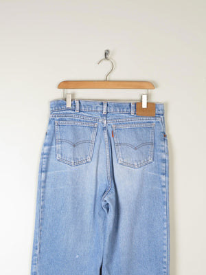 Men's Blue Denim Vintage Orange Tab Levi's Jeans 32"/36"L - The Harlequin