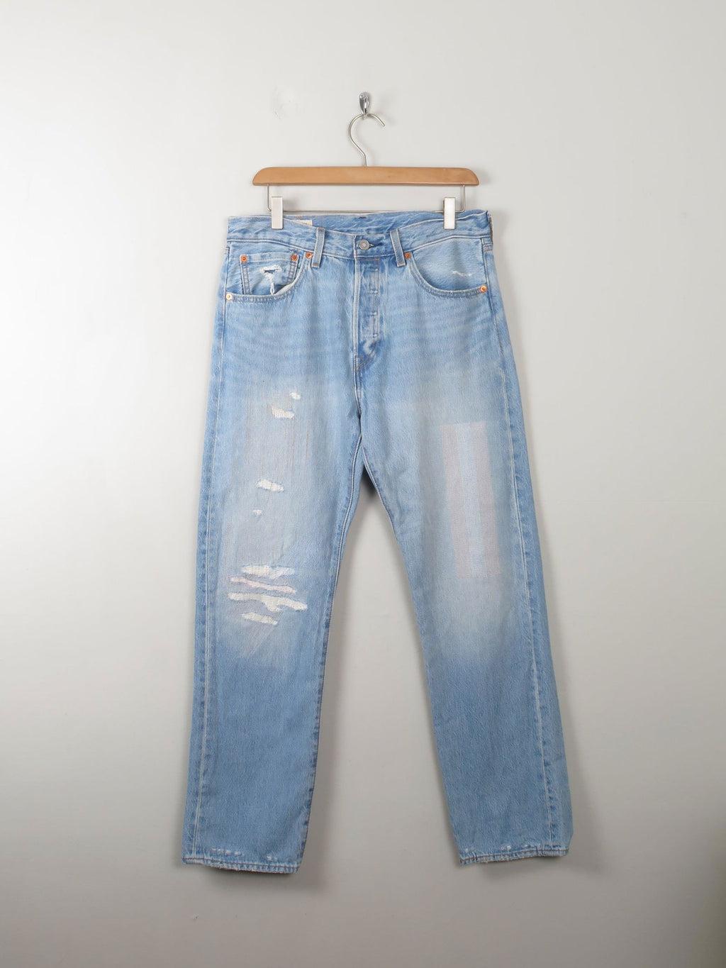 Men's Blue Levis 501 93' 32"30" - The Harlequin