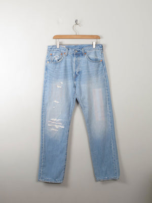 Men's Blue Levis 501 93' 32"30" - The Harlequin