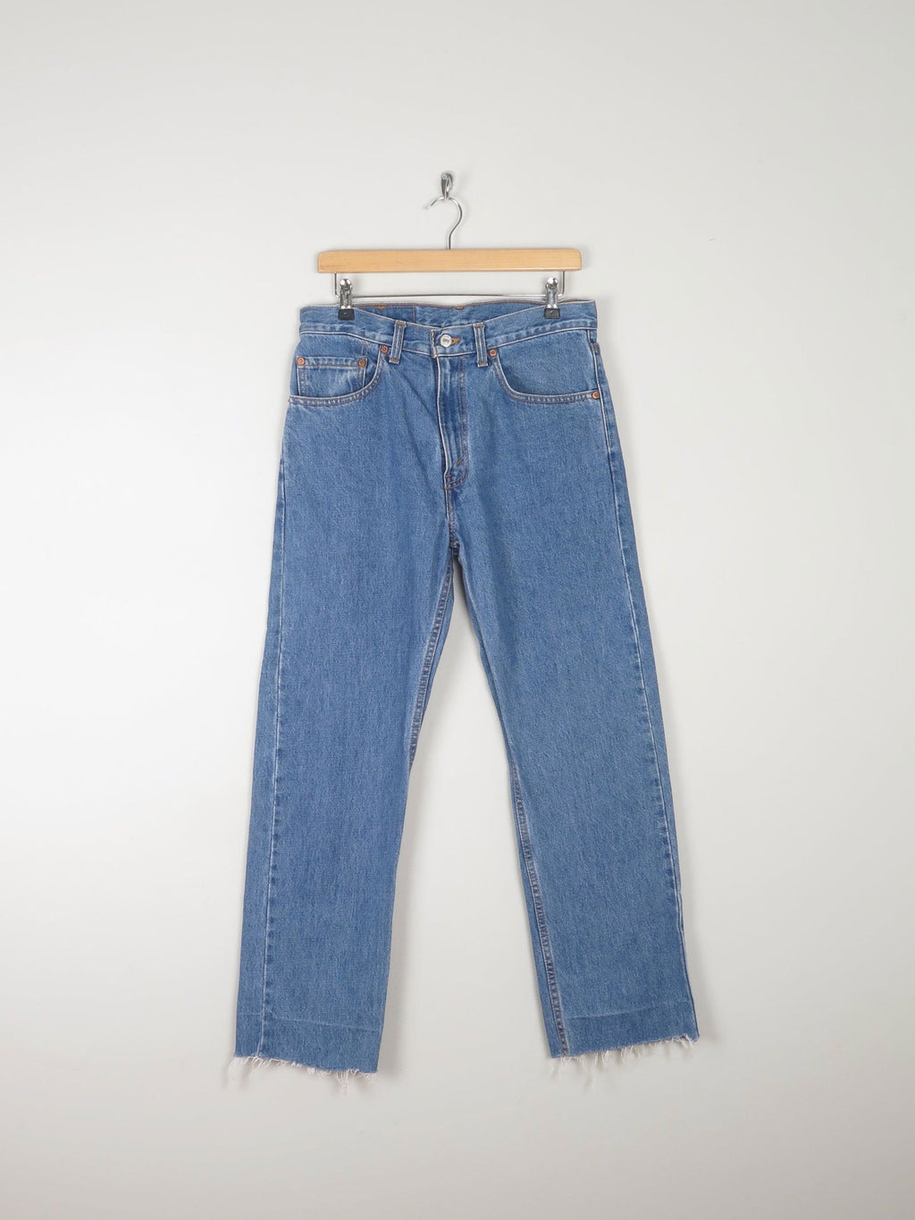 Men's Blue Vintage Levi's 505 Denim Jeans 31" - The Harlequin