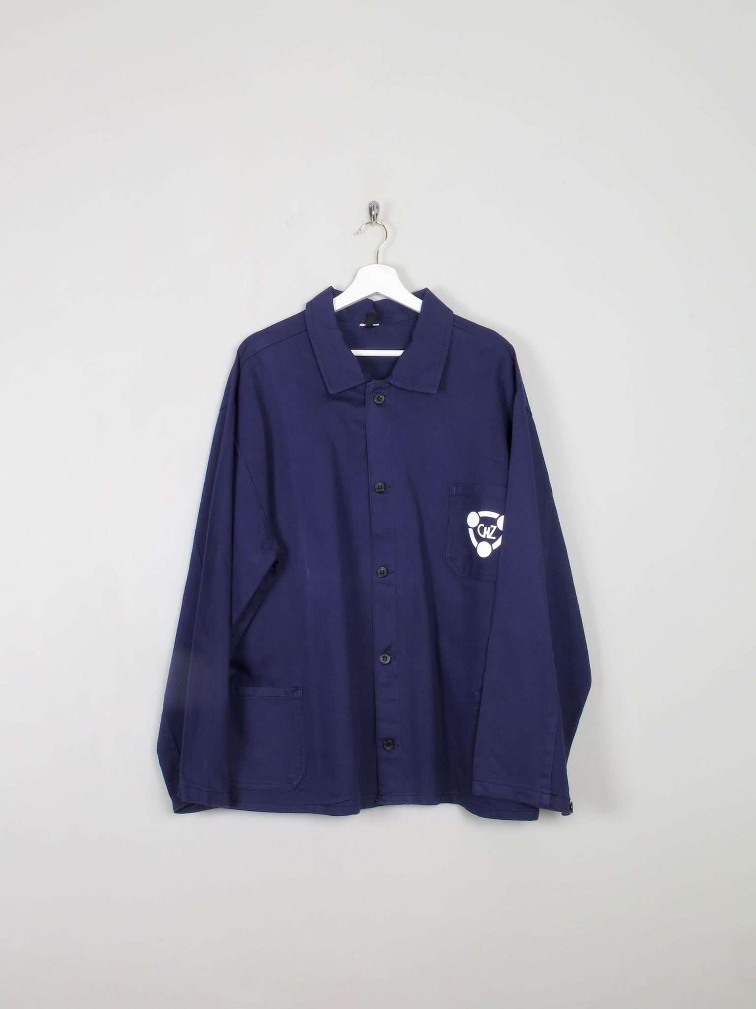 Men's Blue Vintage Work Jacket L - The Harlequin