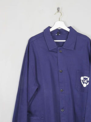 Men's Blue Vintage Work Jacket L - The Harlequin