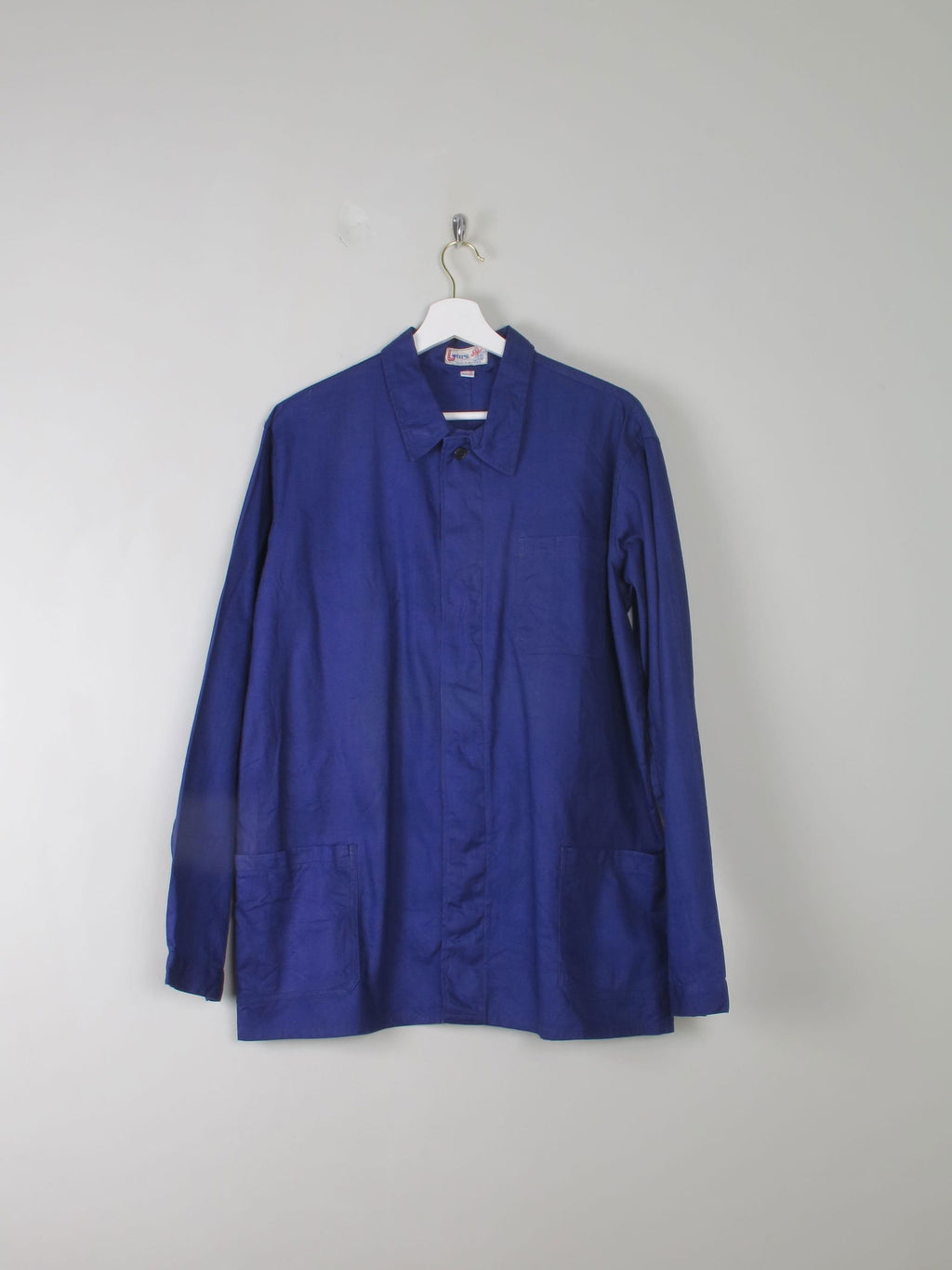 Men's Blue Vintage Work Jacket L - The Harlequin