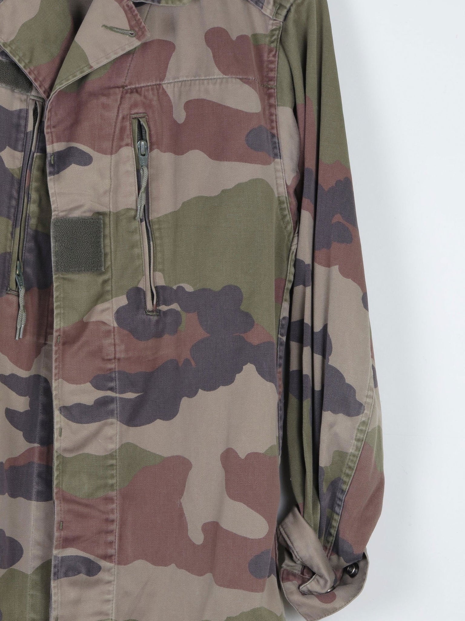 Men's Camouflage Vintage French Army Jacket XS/S - The Harlequin