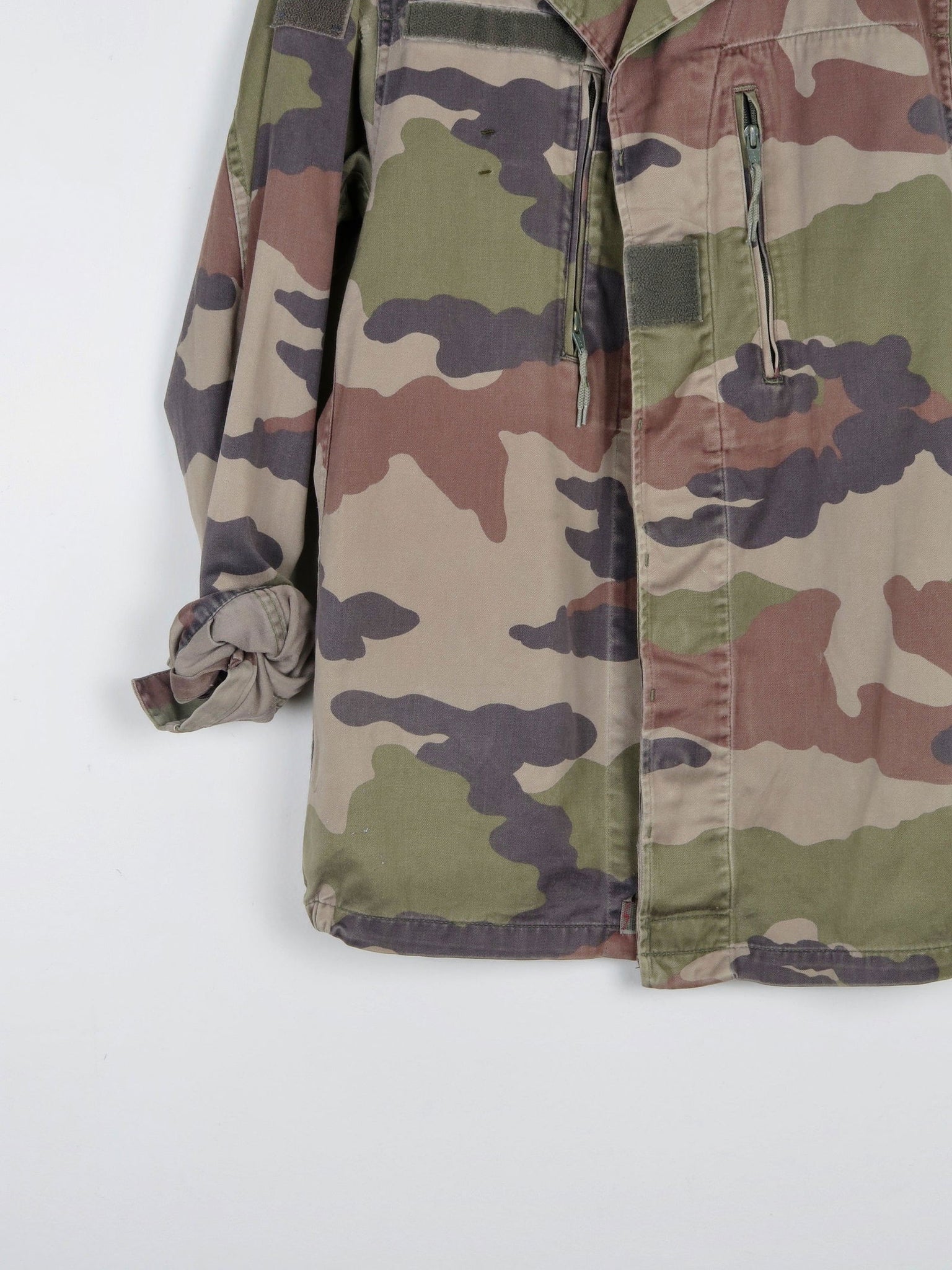 Men's Camouflage Vintage French Army Jacket XS/S - The Harlequin